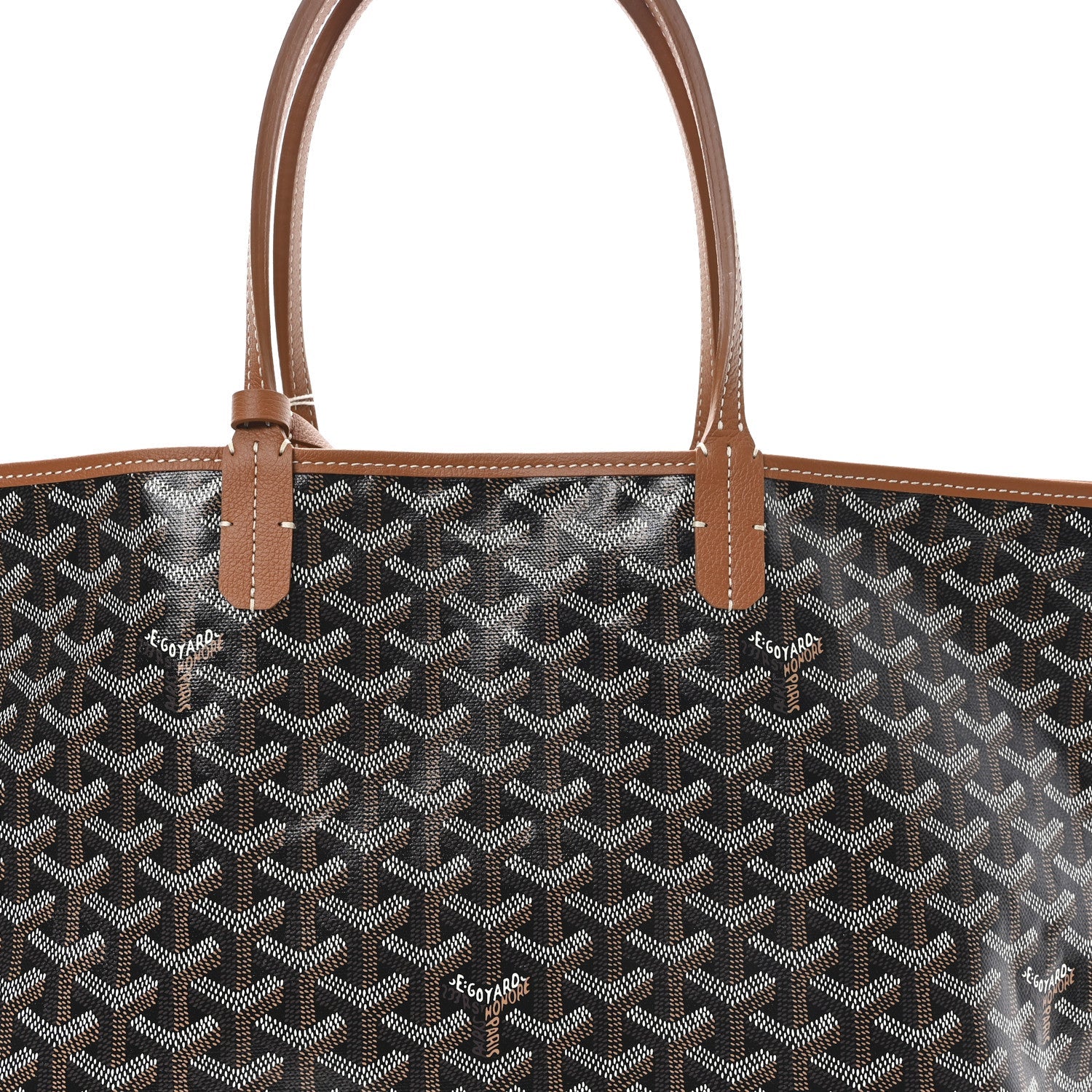 Goyardine Saint Louis PM Black Gold