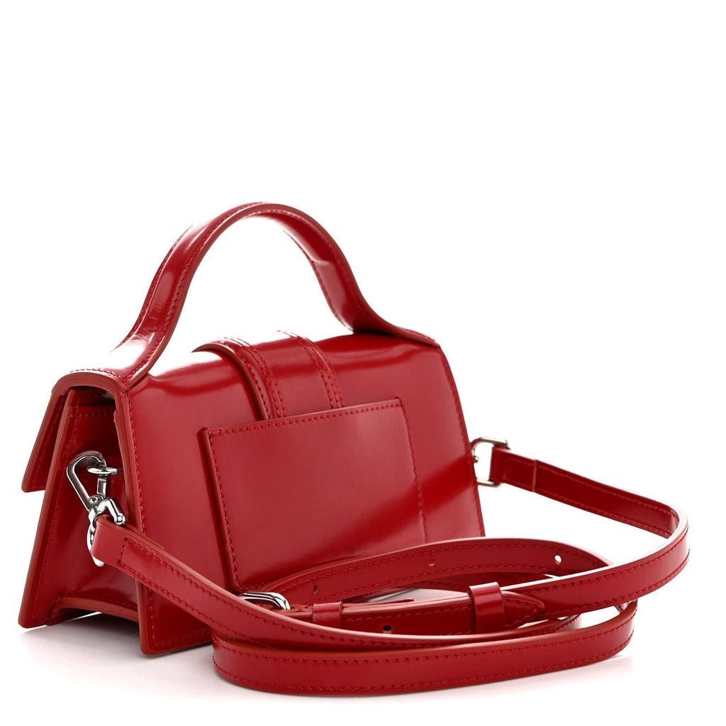 Glazed Calfskin Le Bambino Red