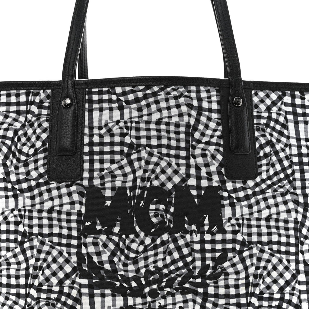 Visetos Medium Liz Reversible Shopper Tote Black