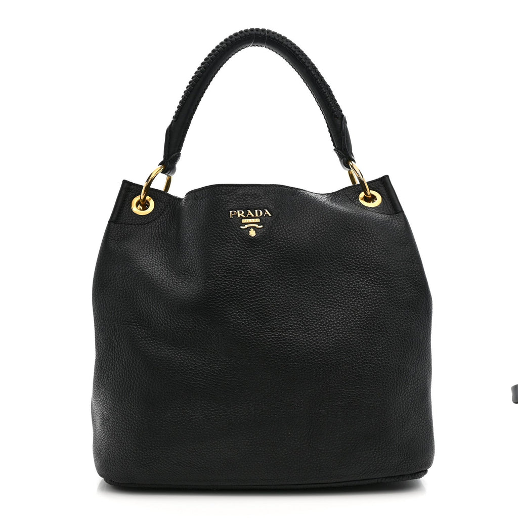 Vitello Daino Hobo Black