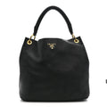Vitello Daino Hobo Black