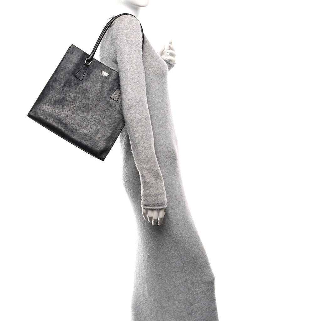 Cinghiale Triangle Tote Black