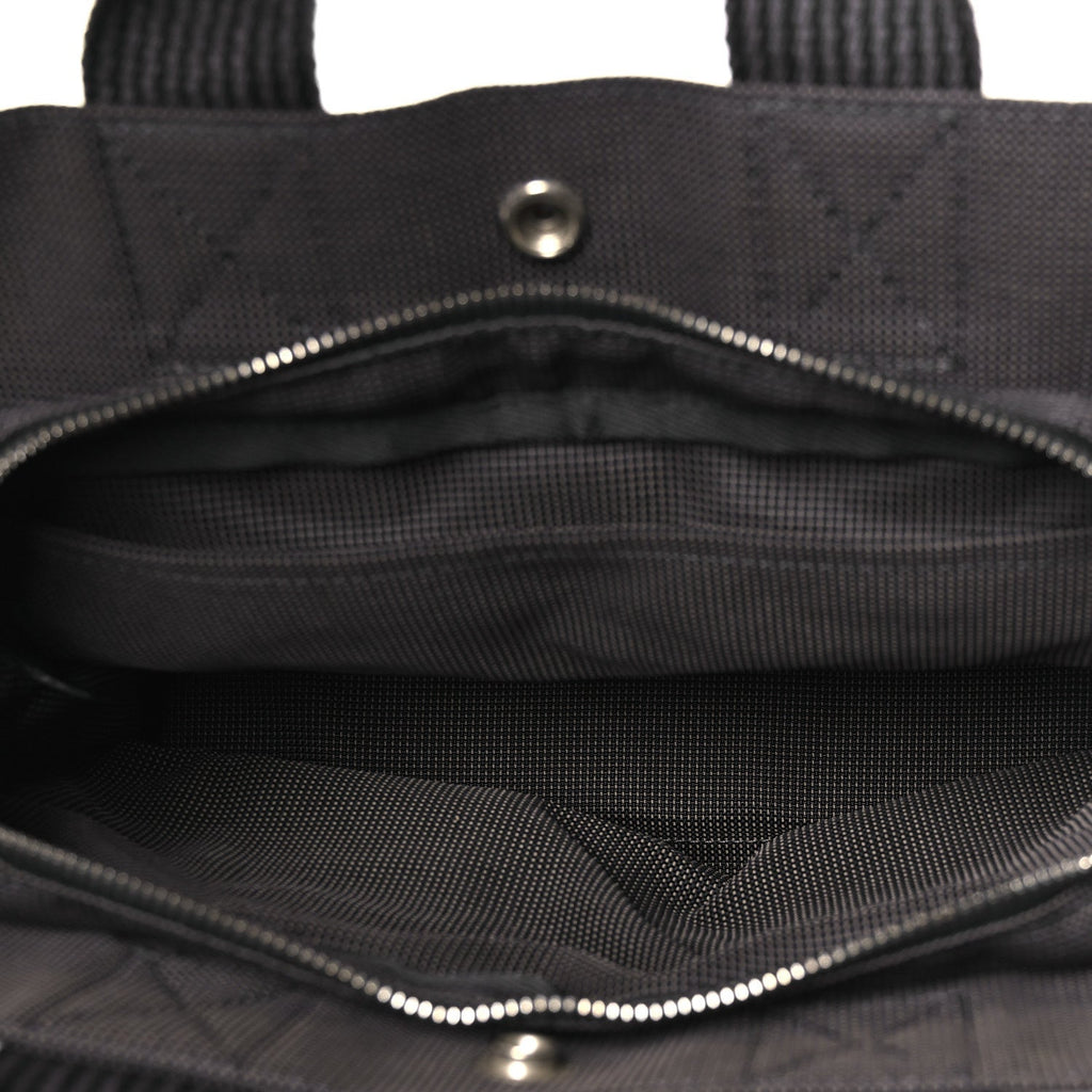 Canvas Herline PM Tote Grey