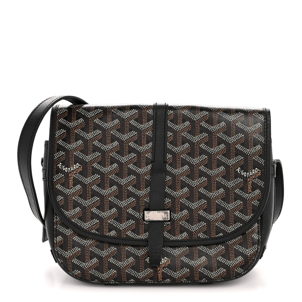 Goyardine Belvedere II PM Messenger Bag Black