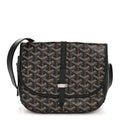 Goyardine Belvedere II PM Messenger Bag Black