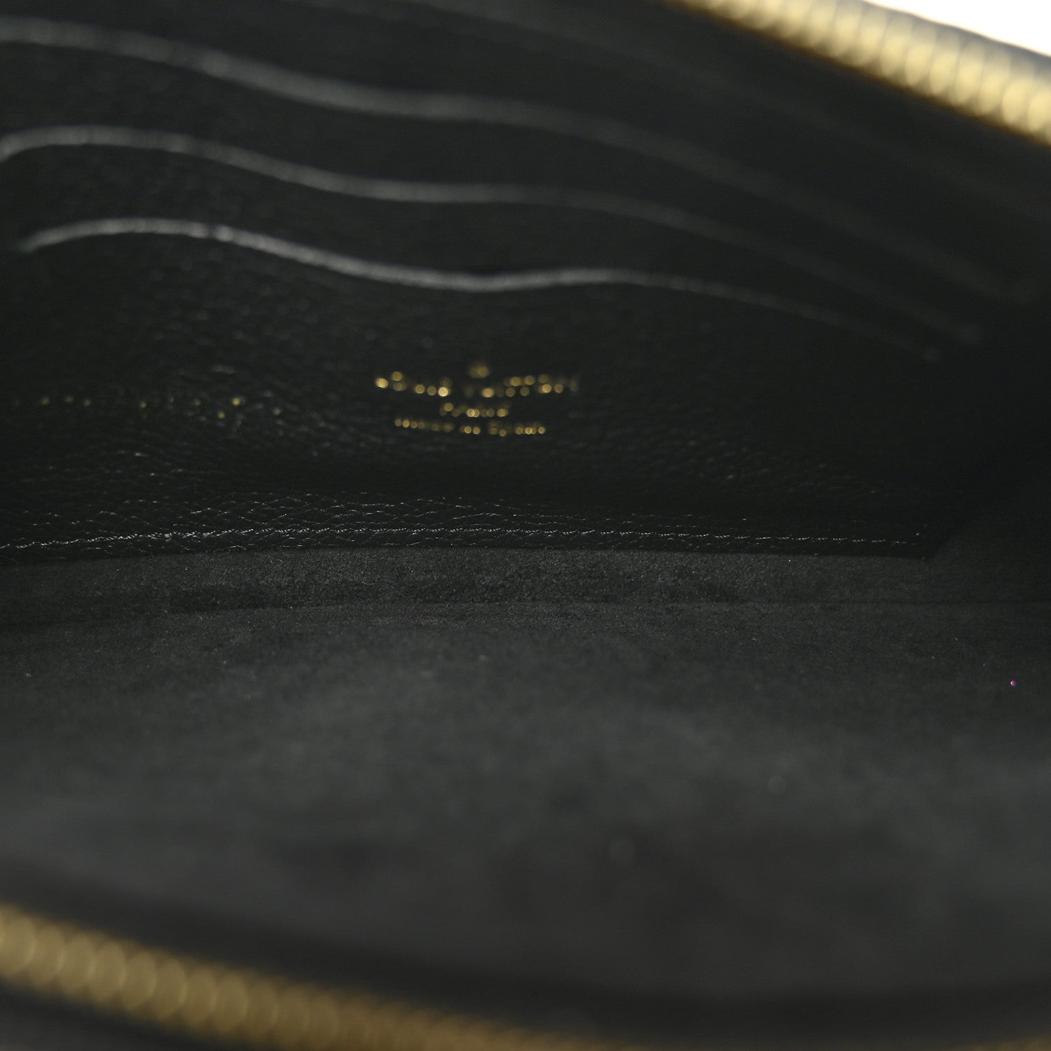 Empreinte Double Zip Pochette Black