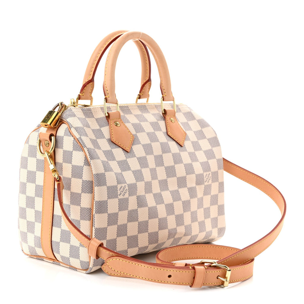 Damier Azur Speedy Bandouliere 25