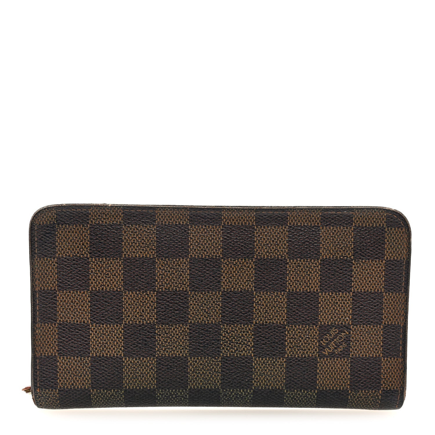 Damier Ebene Porte-Monnaie Zippe Zippy Wallet