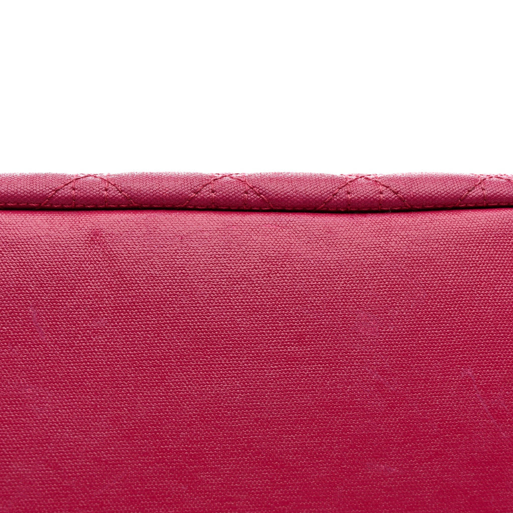 Coated Canvas Cannage Medium Panarea Tote Pink