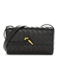 Nappa Intrecciato Mini Andiamo Crossbody Bag  Fondant