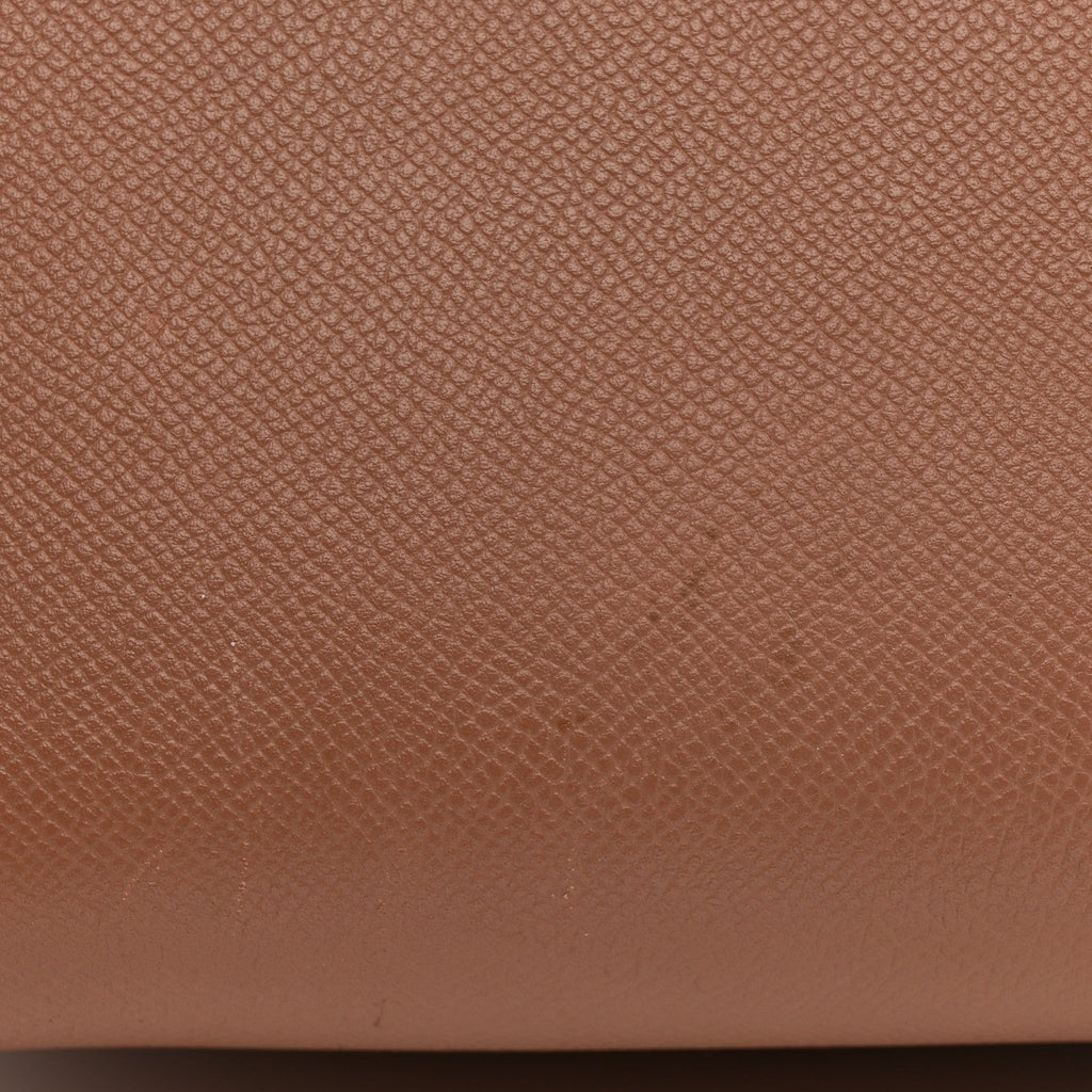 Grained Calfskin Nano Belt Bag Dark Pink