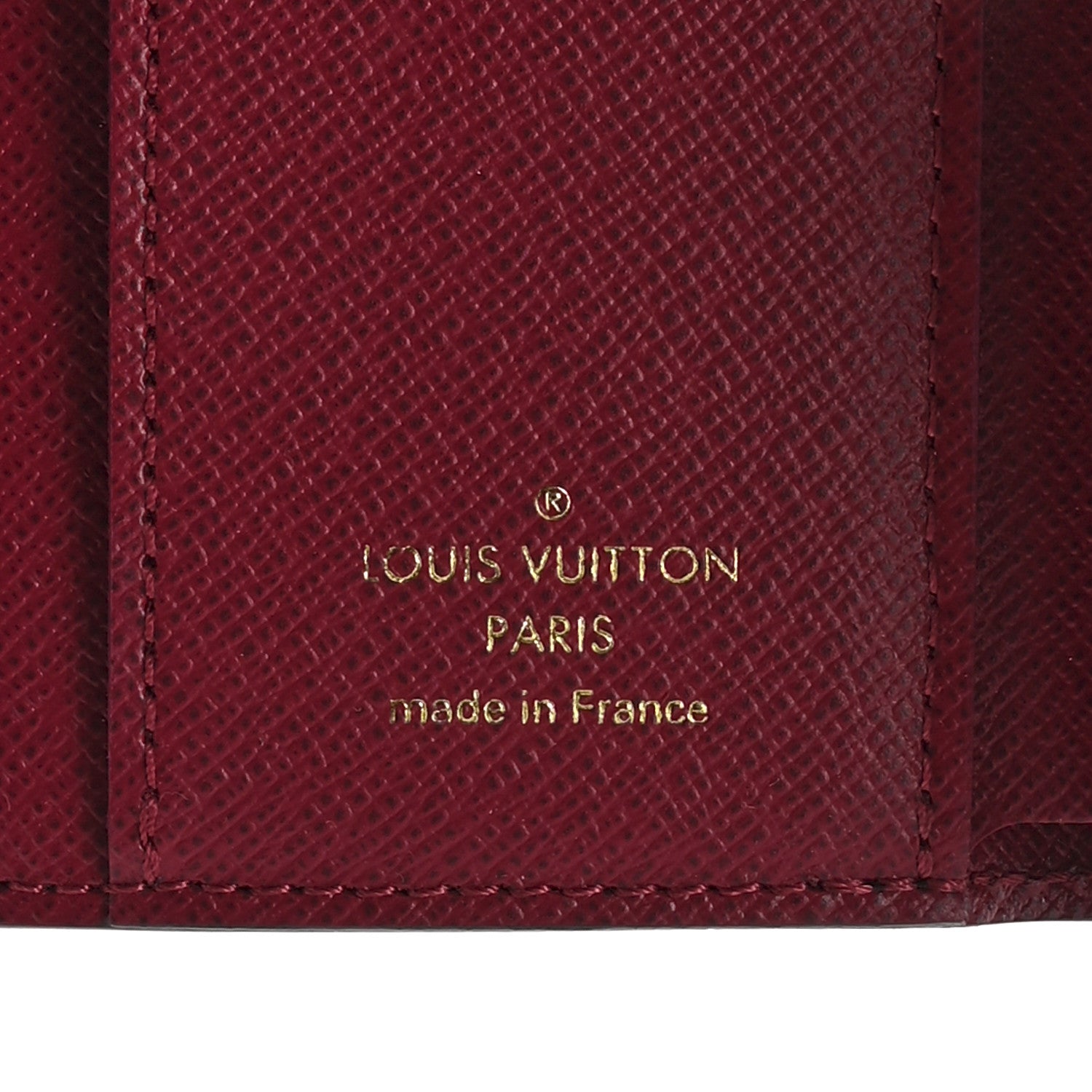 Monogram Zoe Wallet Fuchsia