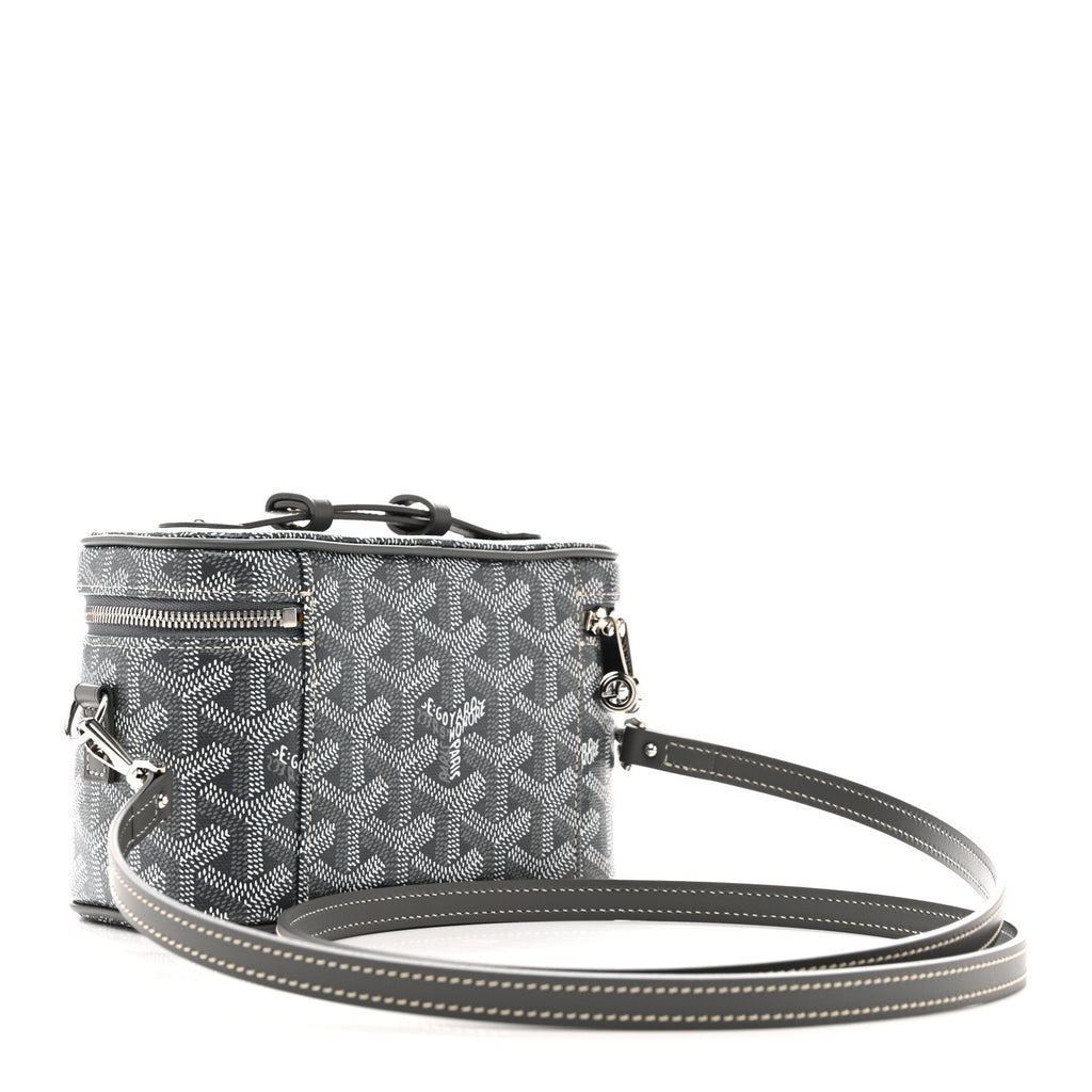 Goyardine Muse Mini Vanity Case Grey