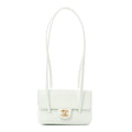 Shiny Caviar Mini Preppy Coco Shoulder Bag Light Blue