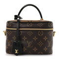 Reverse Monogram Vanity Chain Pouch