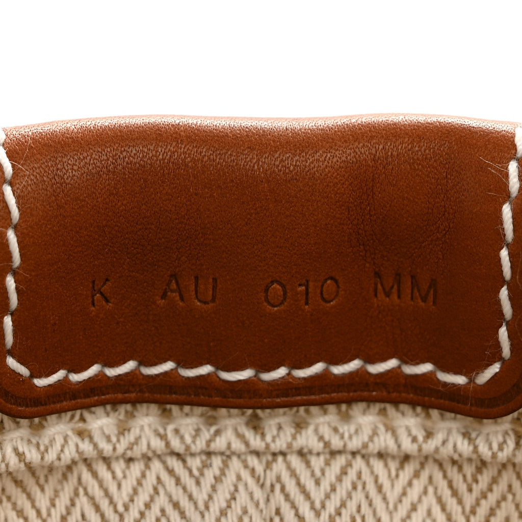 Canvas Barenia Fourbi 20 PM Pouch Naturel Fauve