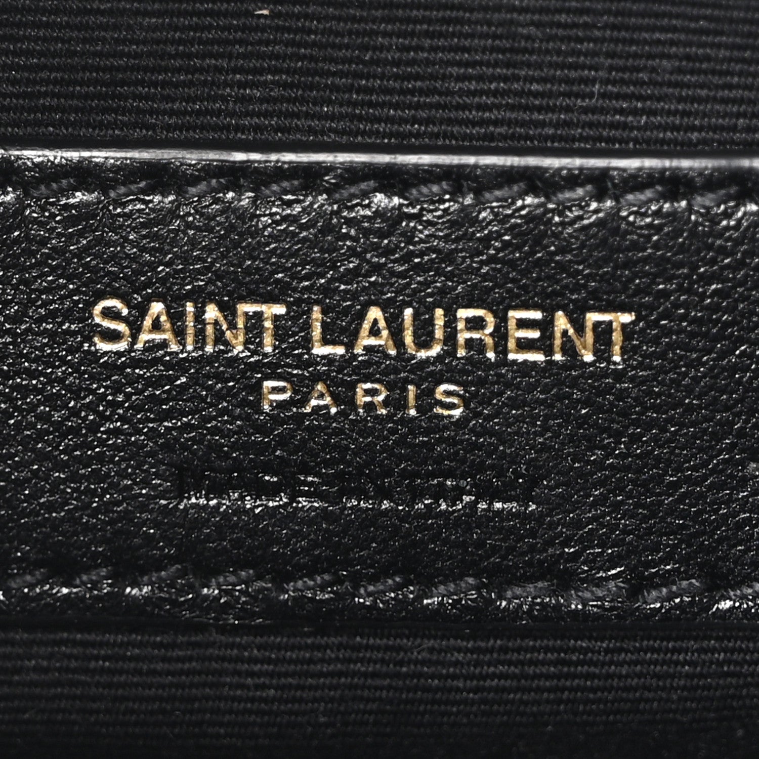 Calfskin Matelasse Monogram Lou Belt Bag Black