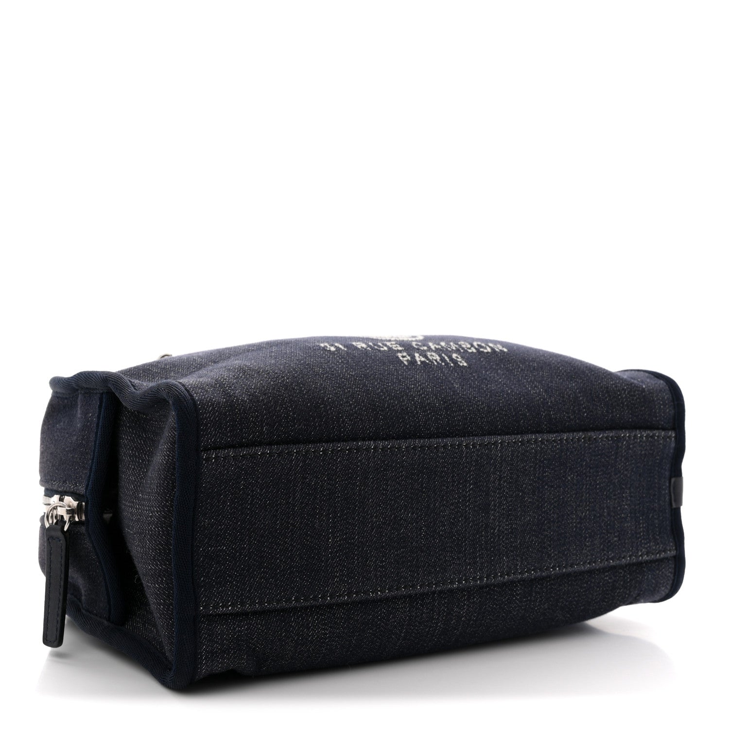 Denim Deauville Bowling Bag Blue