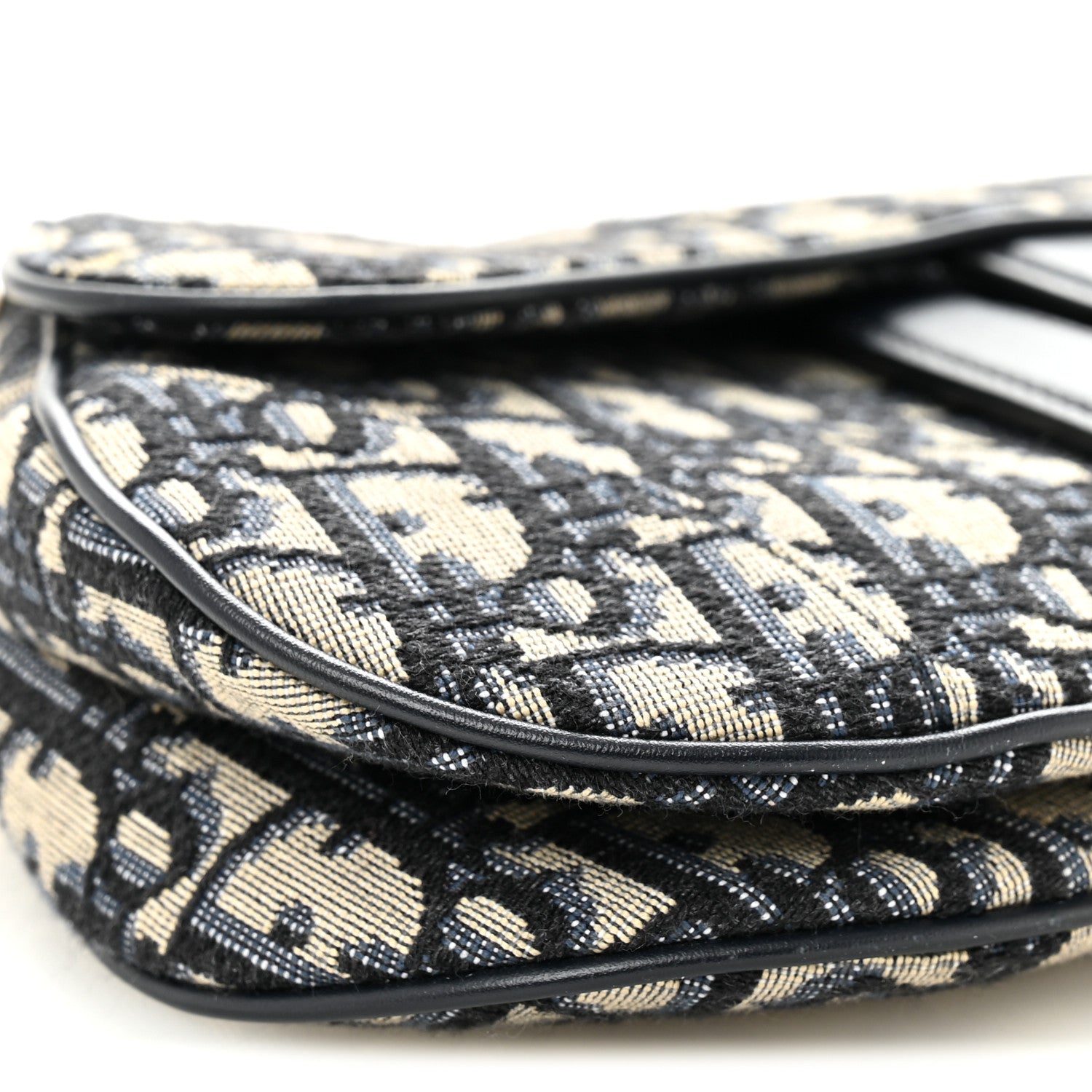 Oblique Mini Saddle Bag Blue