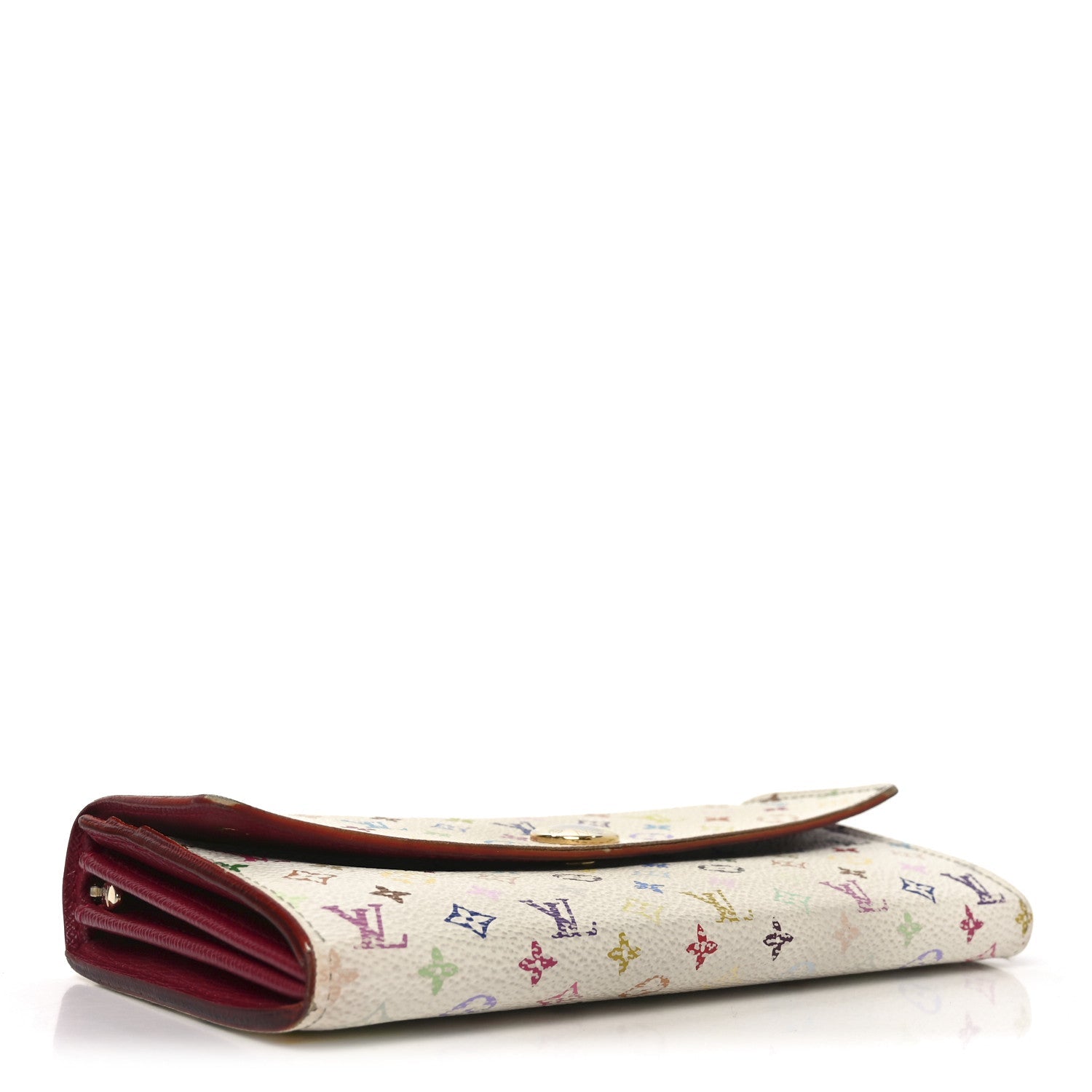 Monogram Multicolor Sarah Wallet White Eglantine