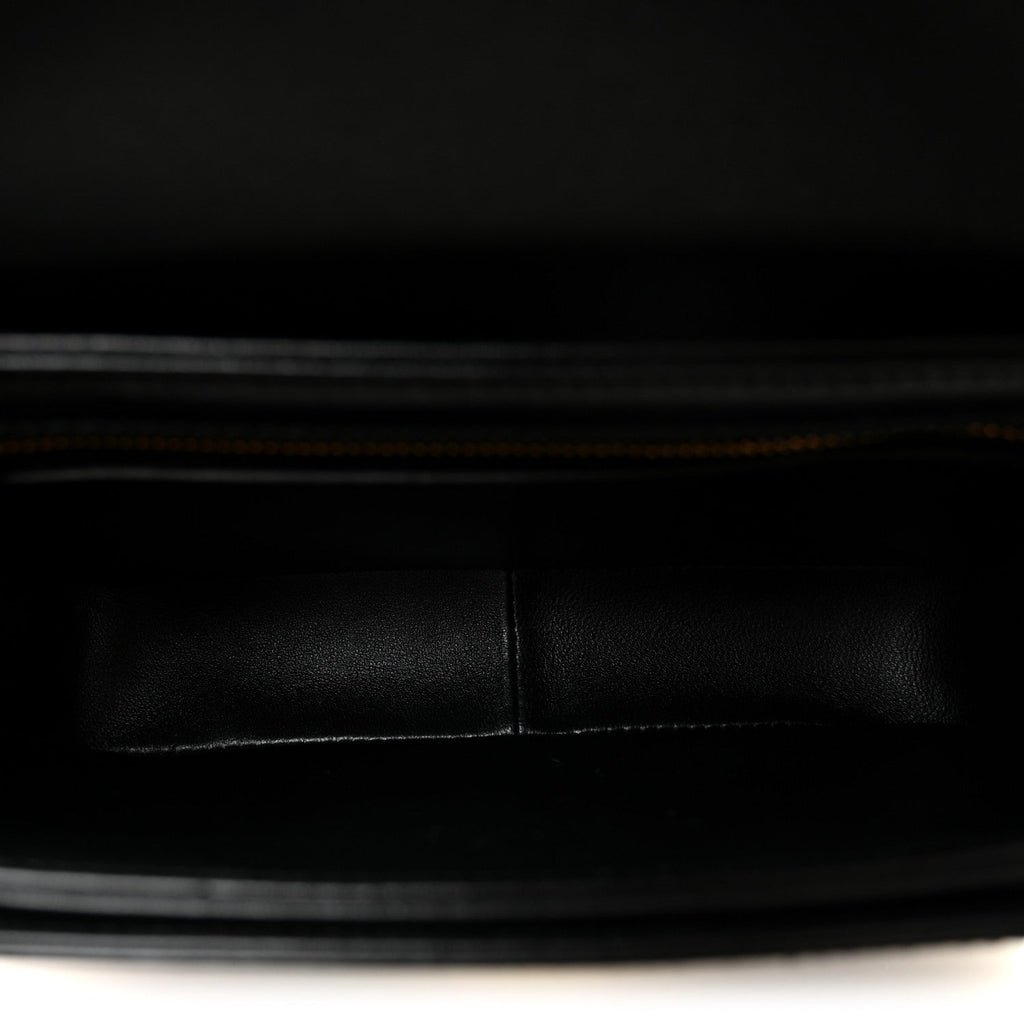 Shiny Calfskin Teen Triomphe Black