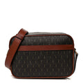 Canvas Smooth Calfskin Le Monogramme Camera Bag Chestnut