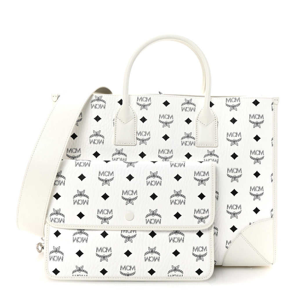 Visetos Large Munchen Tote White