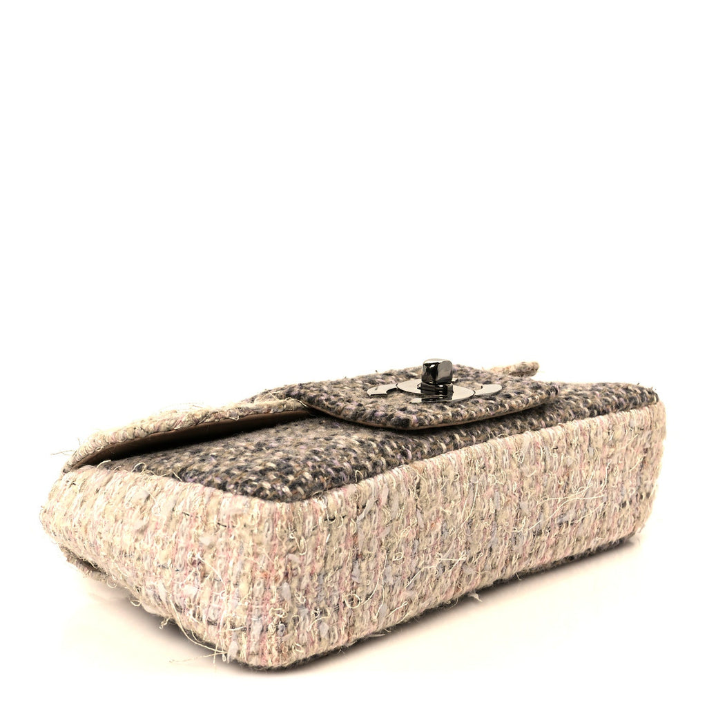 Tweed Small Fantasy Flap Grey