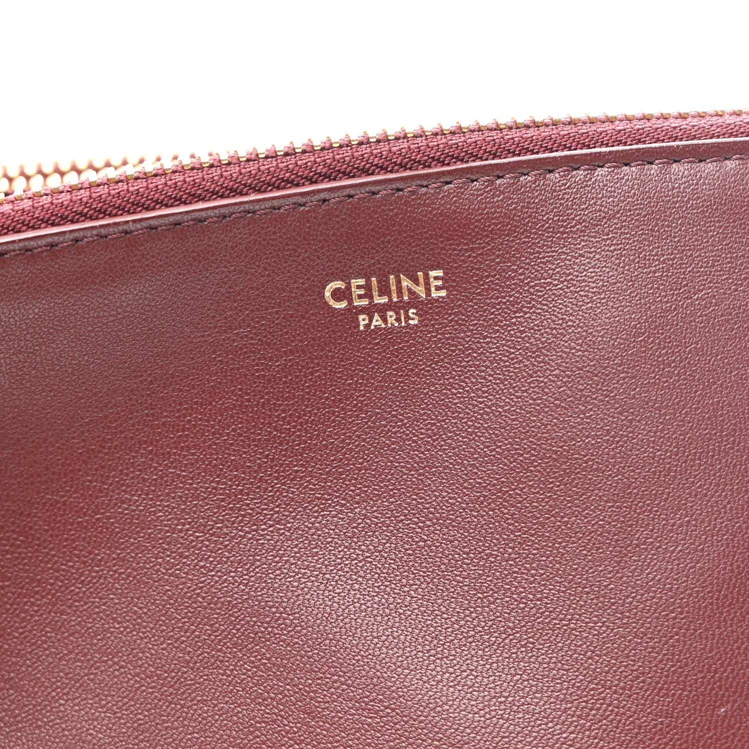 Lambskin Small Trio Crossbody Bag Burgundy