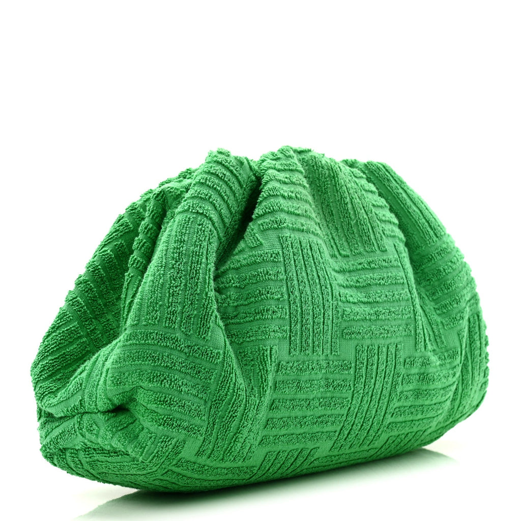 Sponge Fabric The Pouch Clutch Grass