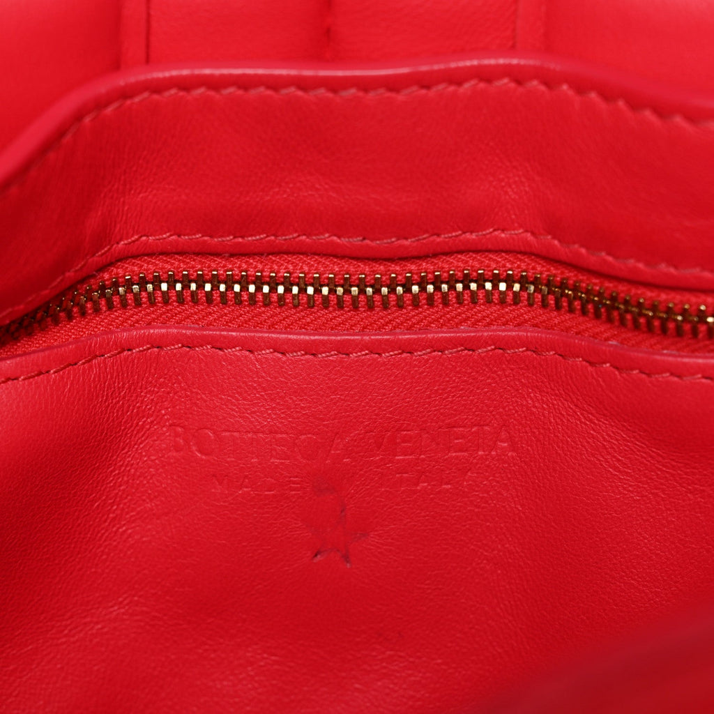 Nappa Maxi Intreccio Padded Cassette Crossbody Bag Firework