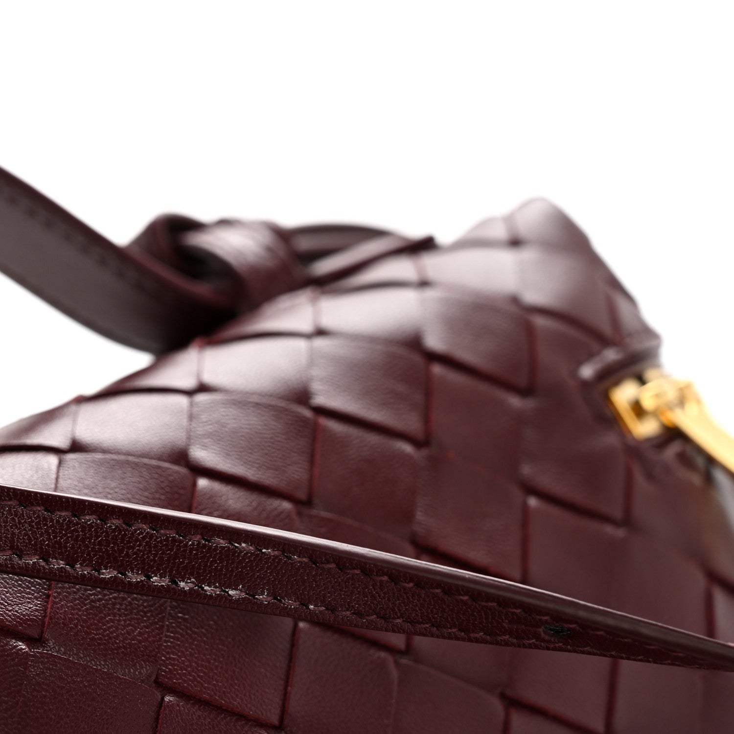 Nappa Intrecciato Bang Bang Vanity Case Barolo