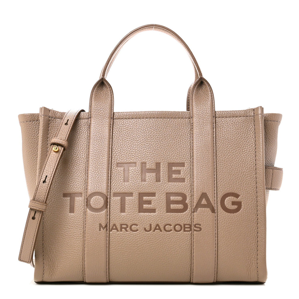 Grained Calfskin Medium The Tote Bag Cement