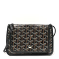Goyardine Plumet Wallet Clutch Black