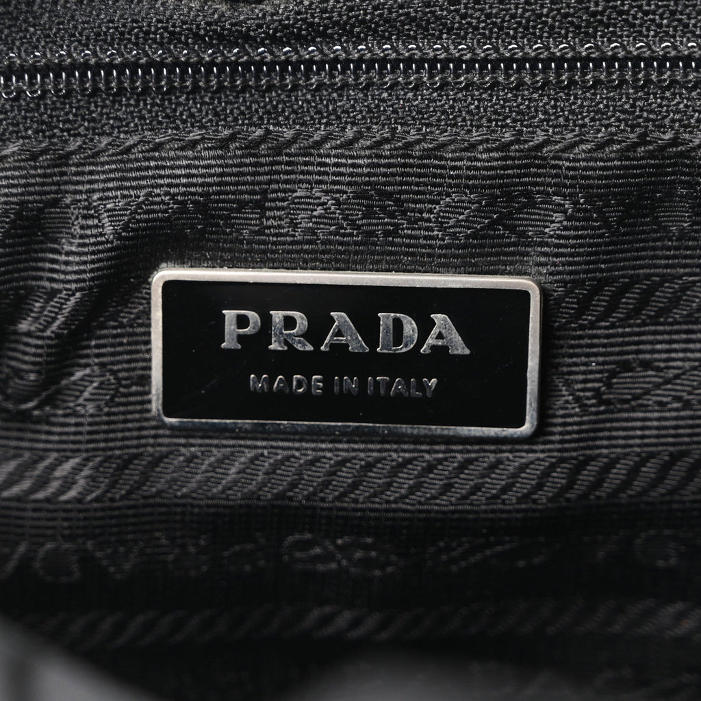 Nylon Vela Small Backpack Black
