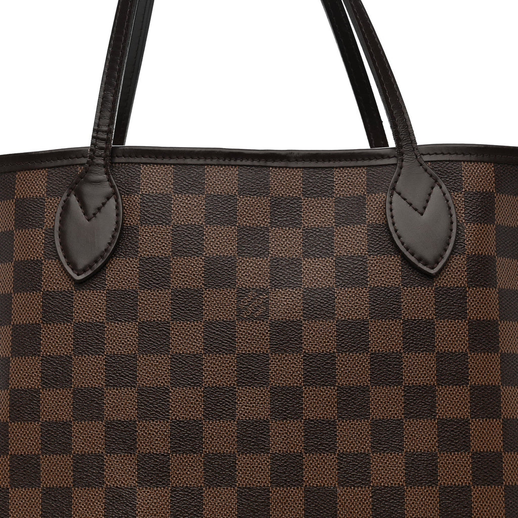 Damier Ebene Neo Neverfull MM Rose Ballerine
