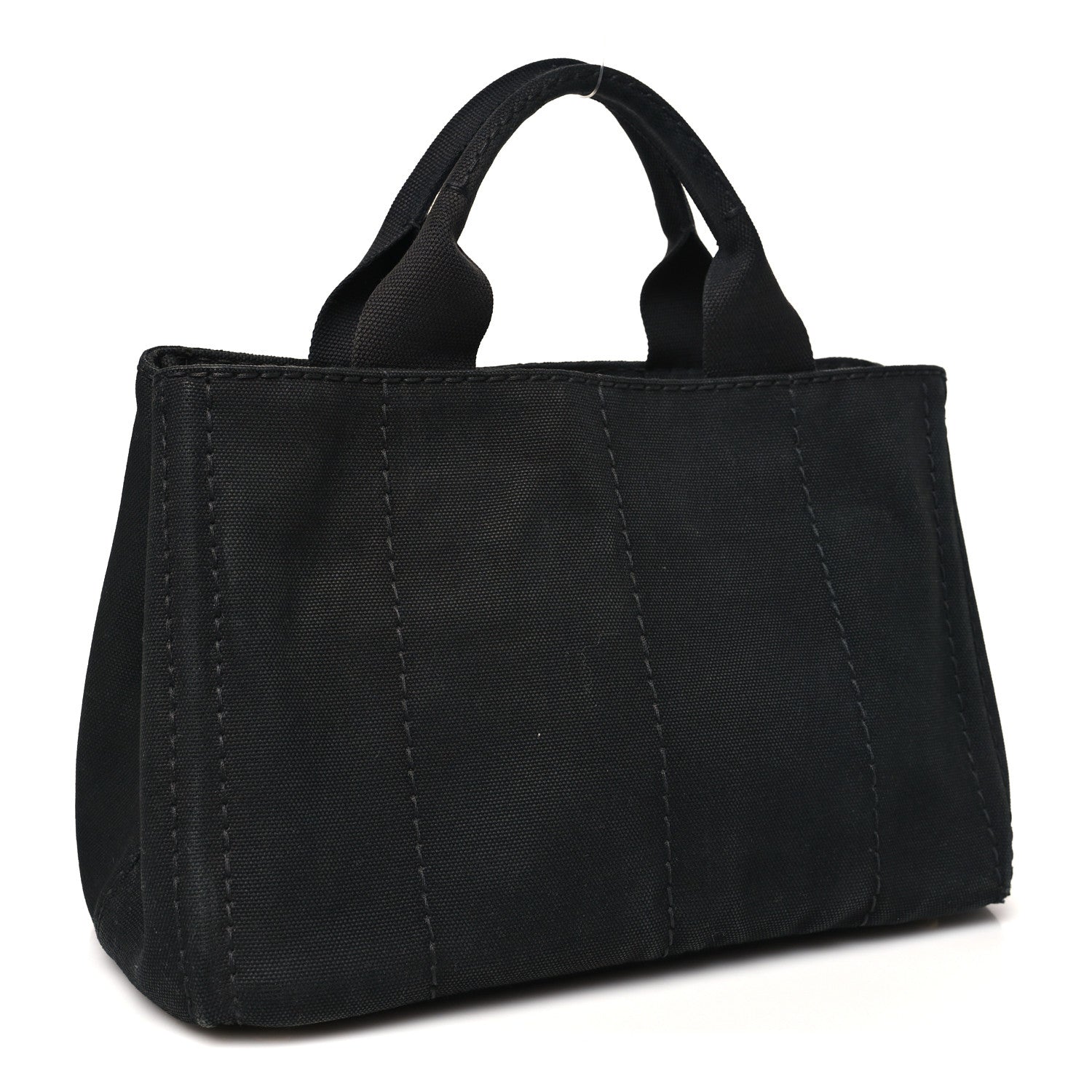 Denim Canapa Logo Tote Black