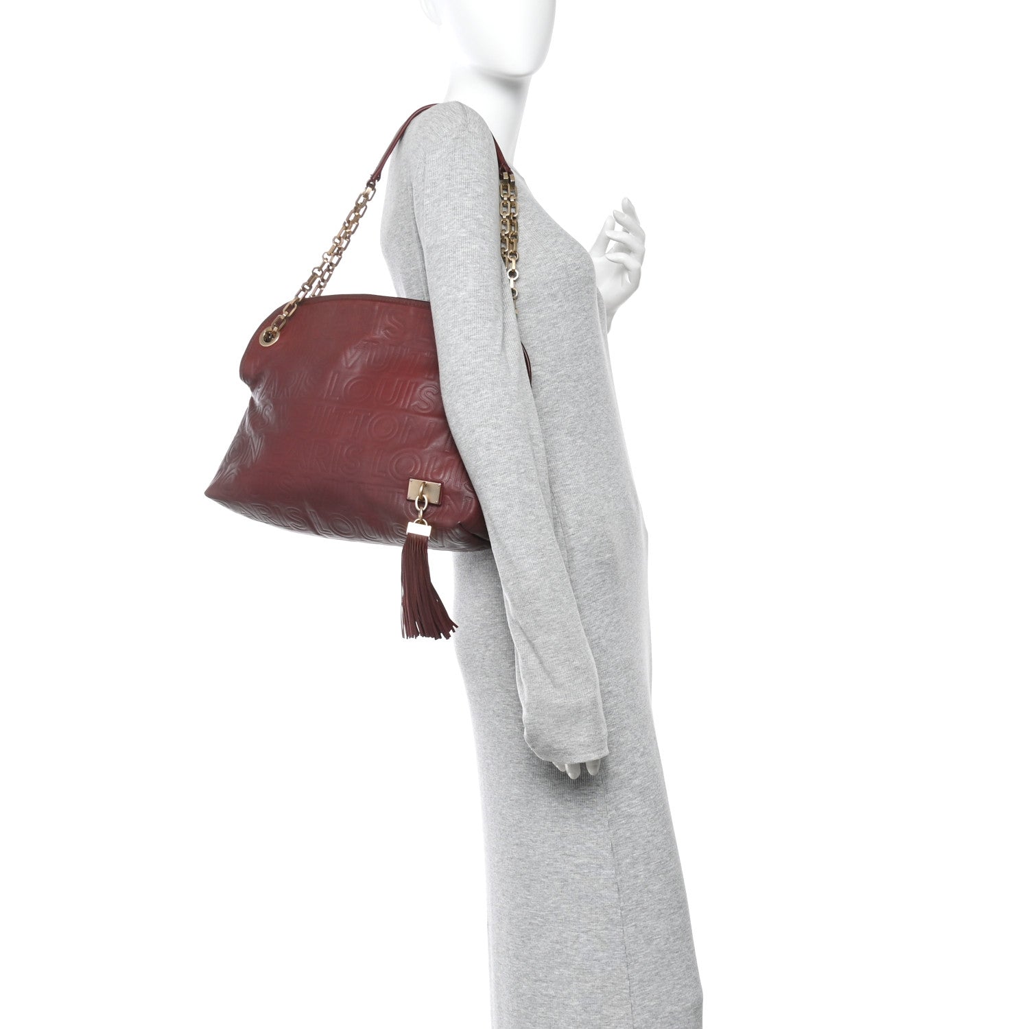 Monogram Paris Souple Whisper PM Burgundy