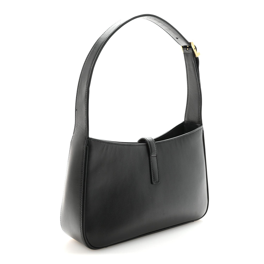 Smooth Calfskin Le 5 A 7 Hobo Black