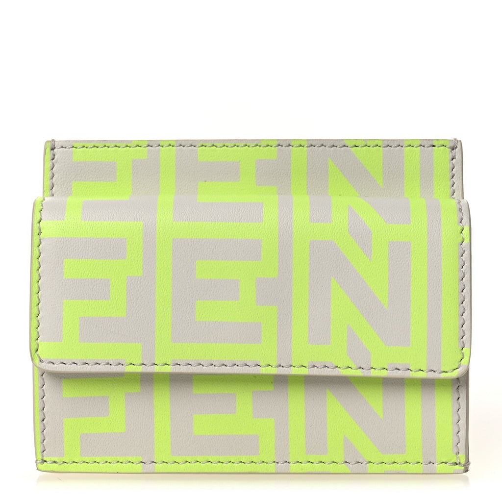 X MARC JACOBS Nappa Vitello King Logo Print holder White
