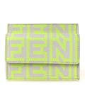 X MARC JACOBS Nappa Vitello King Logo Print holder White