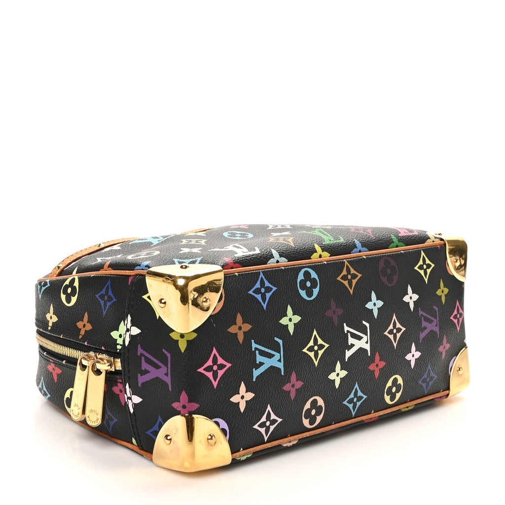 Monogram Multicolor Trouville Black