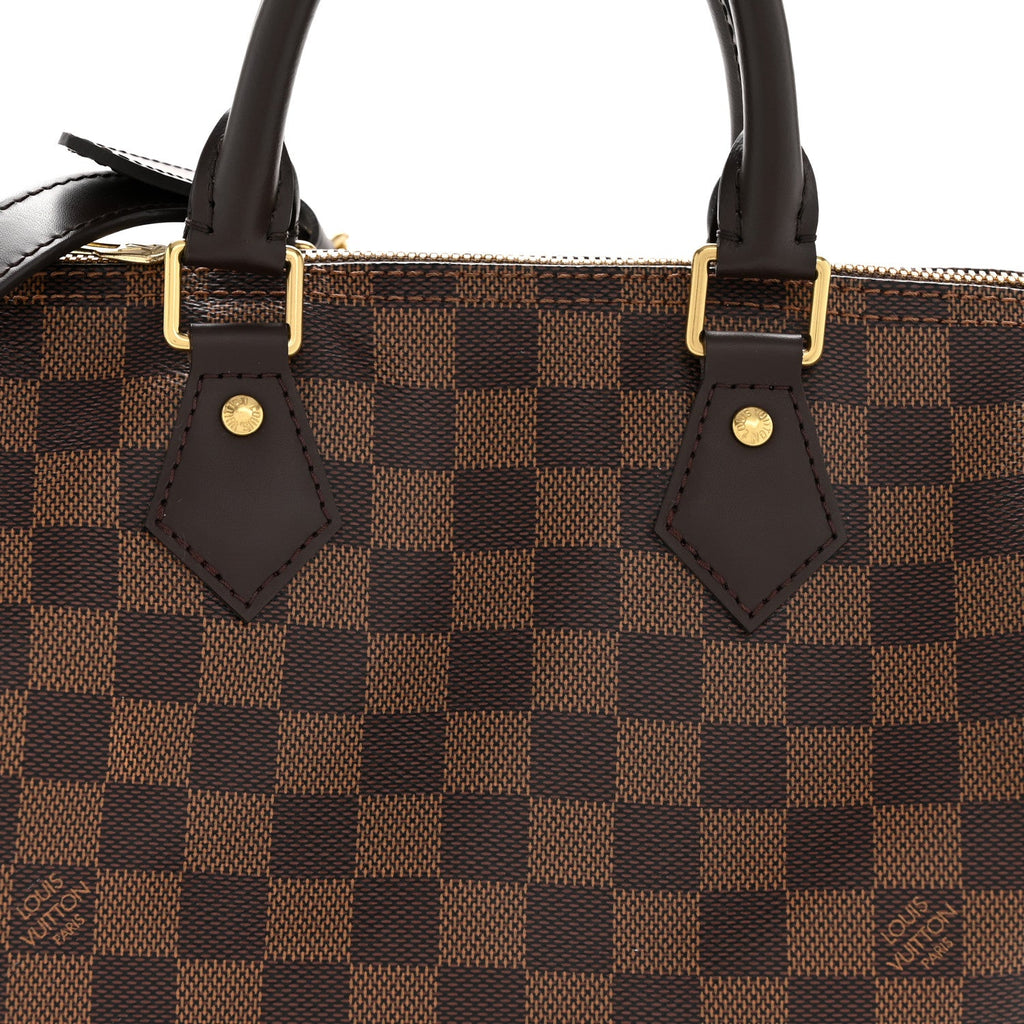 Damier Ebene Speedy Bandouliere 25