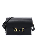 Calfskin Horsebit 1955 Shoulder Bag Black