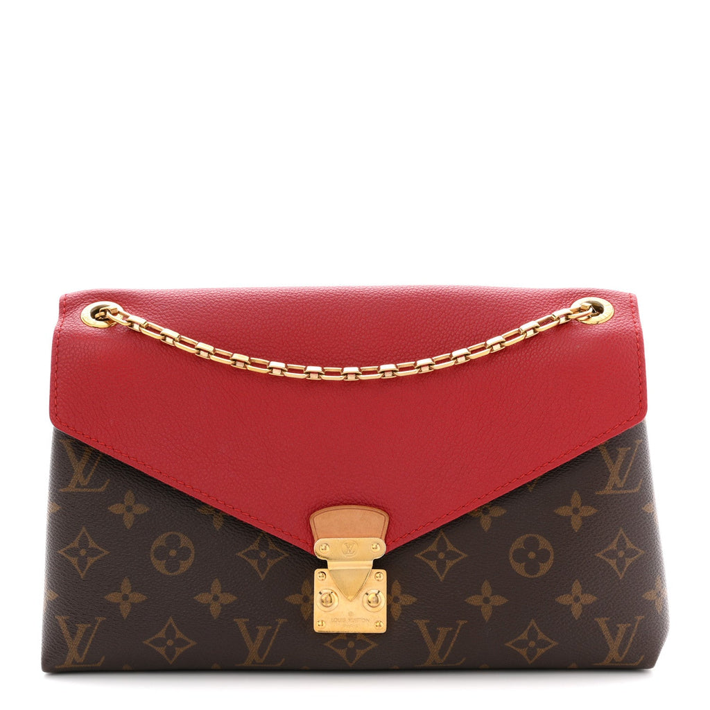 Monogram Pallas Chain Cherry