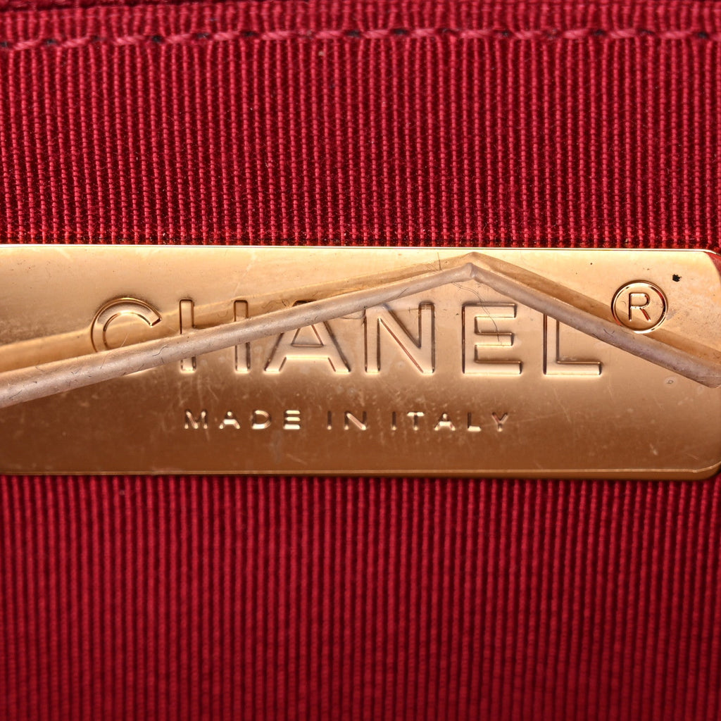 Shiny Goatskin Quilted Medium Chanel 19 Flap Black