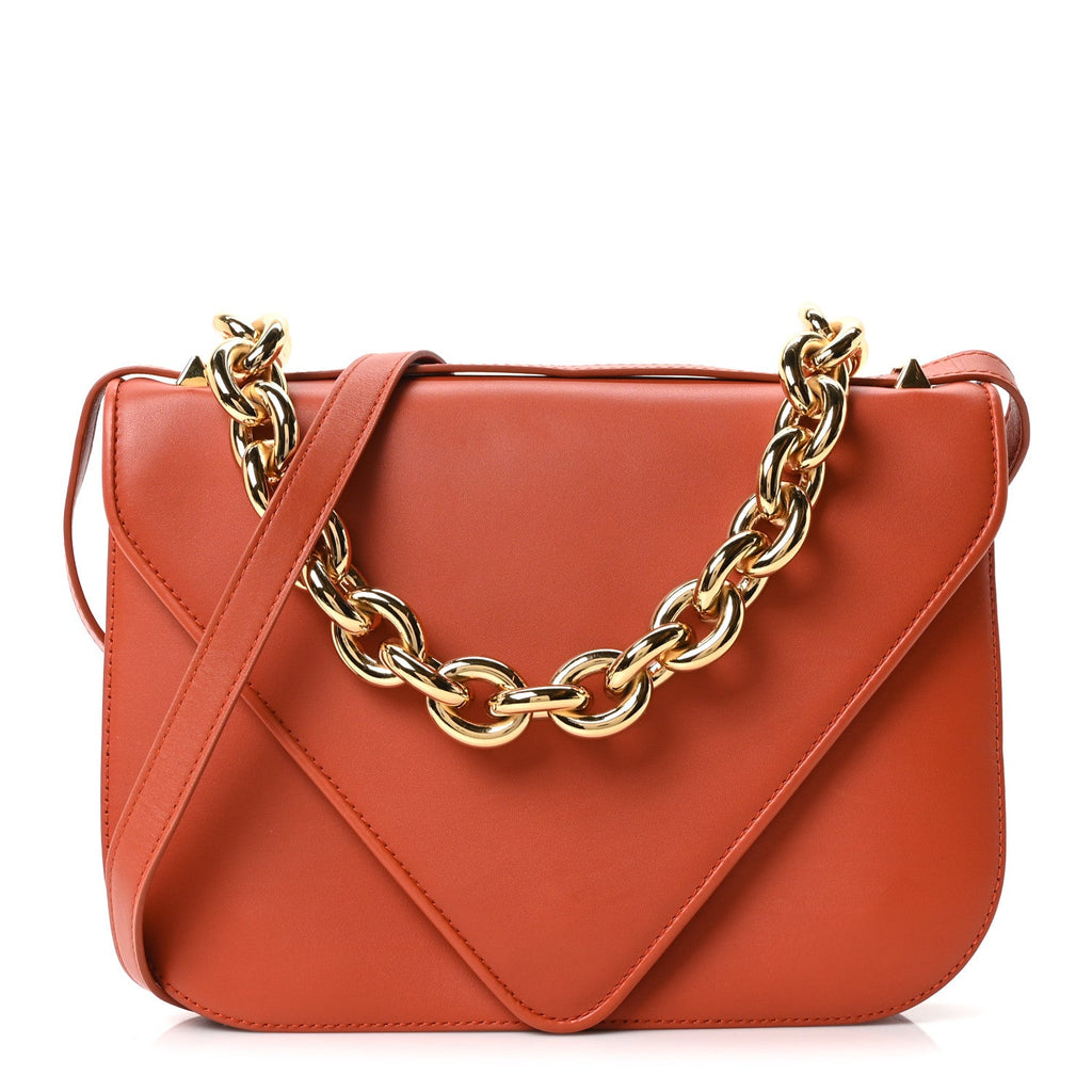 Calfskin Mount Envelope Bag Maple