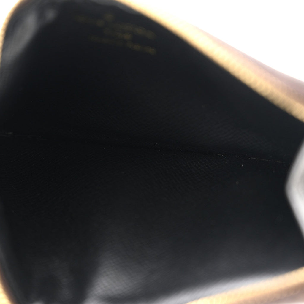 Monogram Recto Verso  Holder Black
