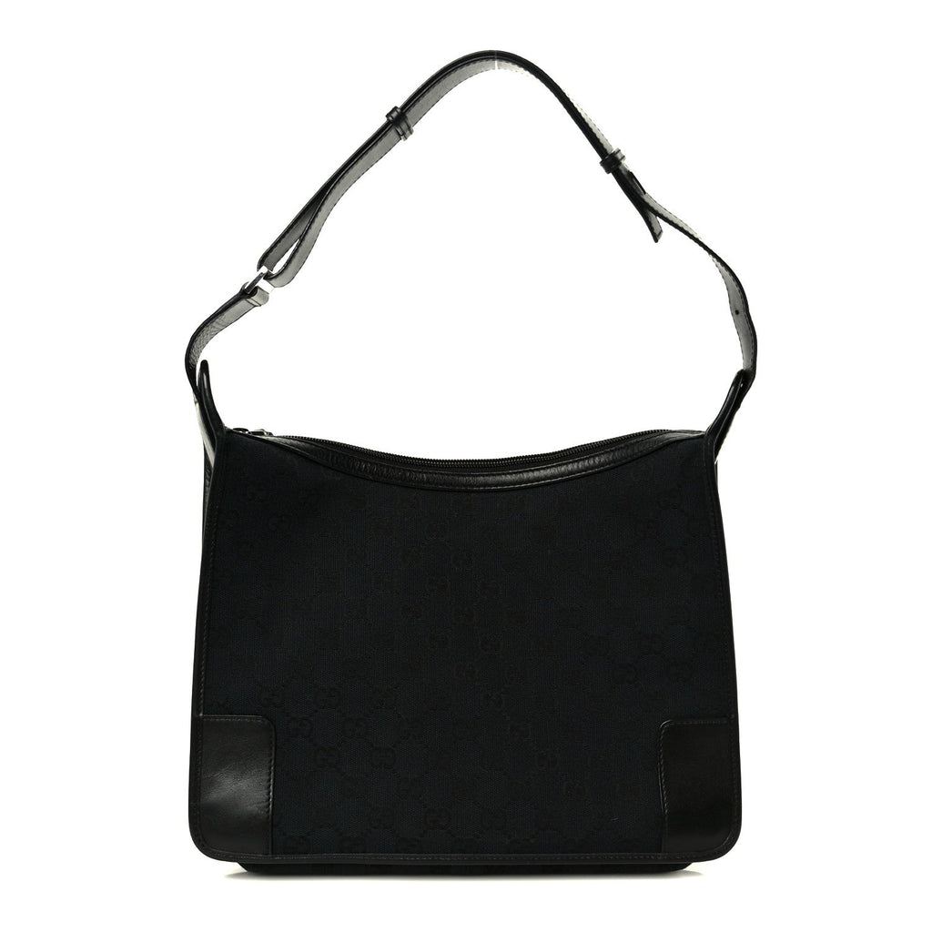 Monogram Shoulder Bag Black