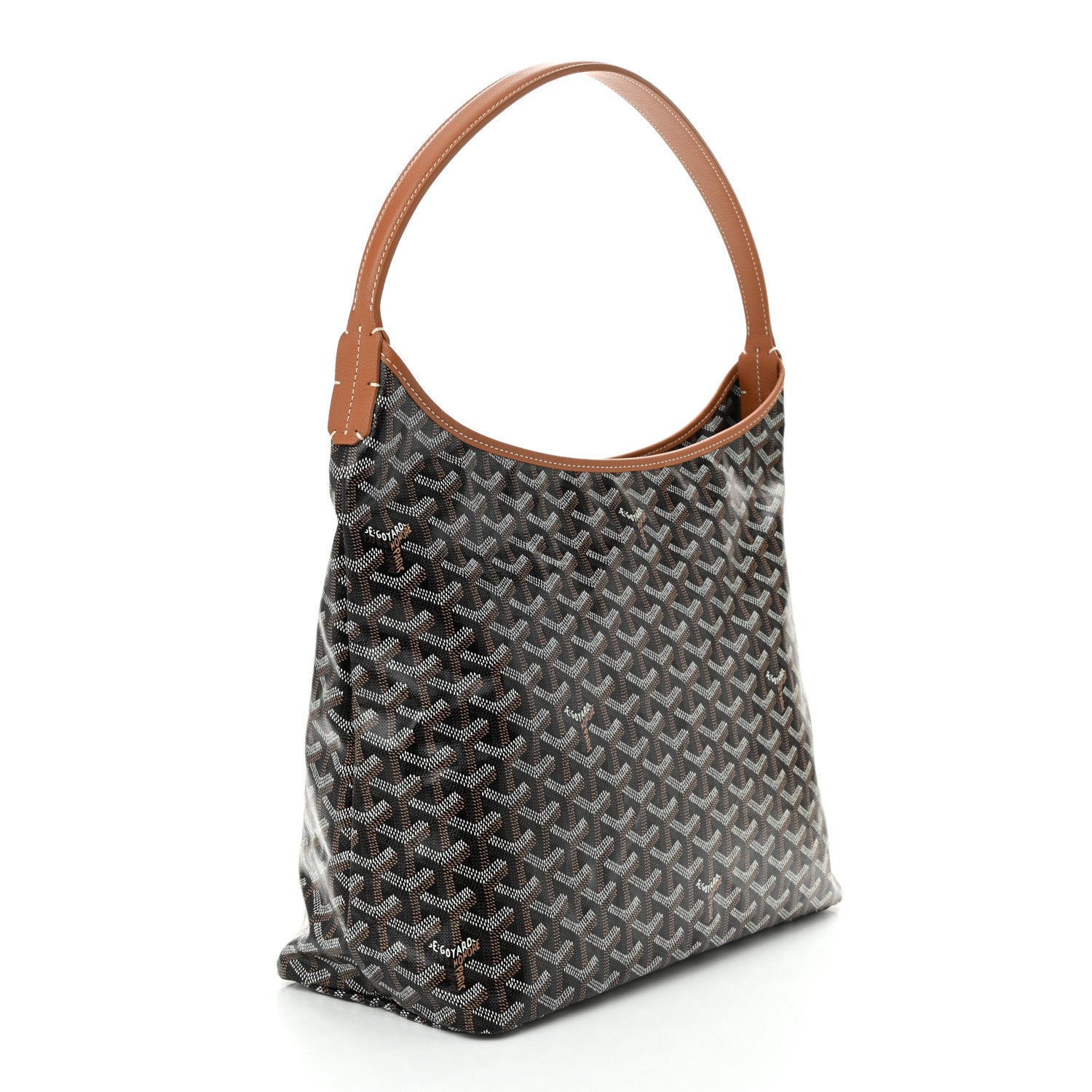 Goyardine Boheme Hobo Black Gold